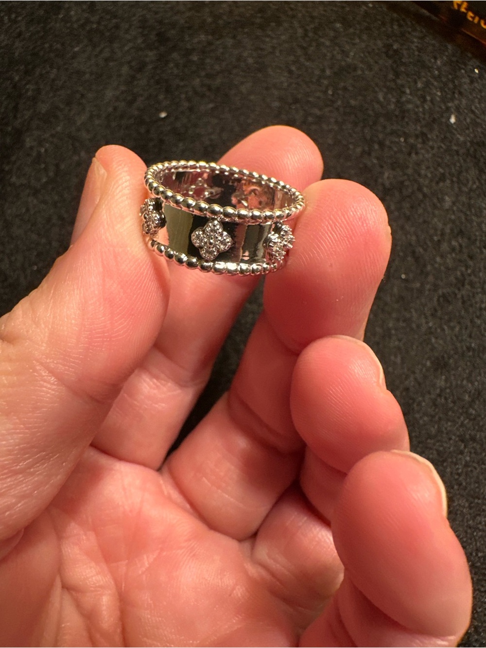925 Silver pearlee inspired size 7